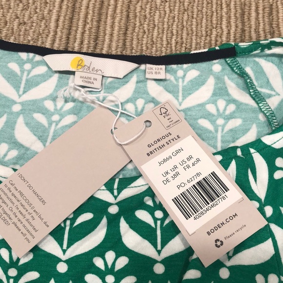 Boden Roberta Jersey Dress, size US 8R - Picture 5 of 6